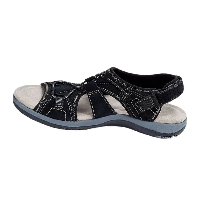 Women's Soft Adjustable Support Sandals – 3-Arch Nano-Foam Footbed & All-Day Comfort