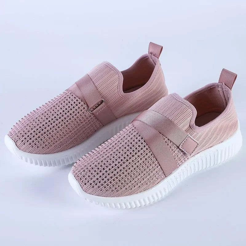 Women's Crystal Comfort Walking Shoes | Diabetic & Orthopedic Support