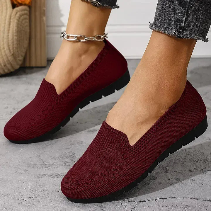 🔥Last Day 50% OFF - Orthopaedic Lightweight Knit Loafers: Ultra-Comfortable Pain Relief Slip-On Shoes