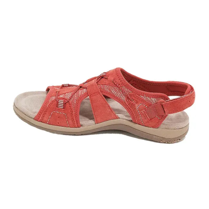 Women's Soft Adjustable Support Sandals – 3-Arch Nano-Foam Footbed & All-Day Comfort