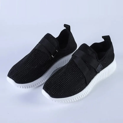 Women's Crystal Comfort Walking Shoes | Diabetic & Orthopedic Support