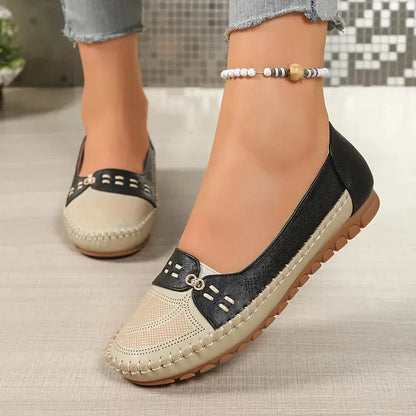 🔥Best Seller-Last Day Sale 60% OFF🔥Women's orthopedic leather shoes, Lightweight, Anti-Slip, Breathable