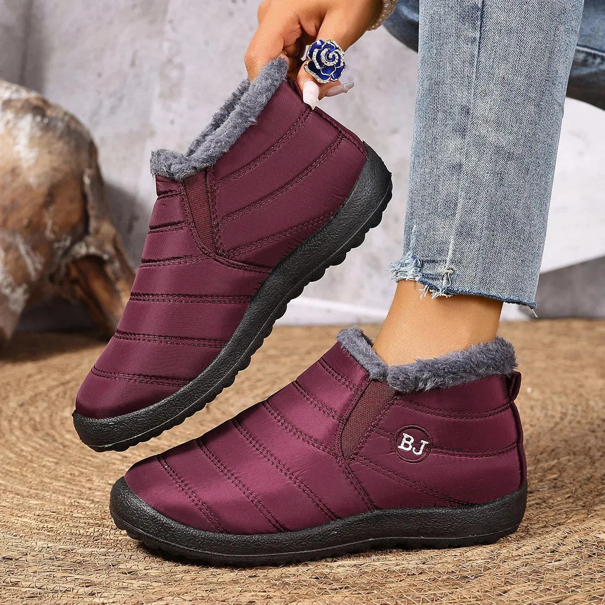 🔥Clearance Sale 75% OFF - Women's  Waterproof Orthopedic Warm Boots
