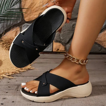 Women's Summer Platform Wedge Lightweight  Sandals