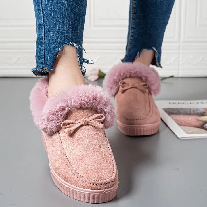 Women's Thick Sole Arch-Support Wool Boots