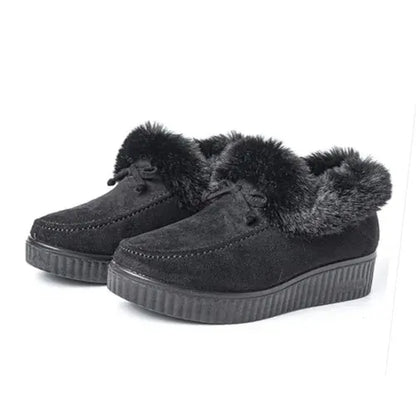 Women's Thick Sole Arch-Support Wool Boots